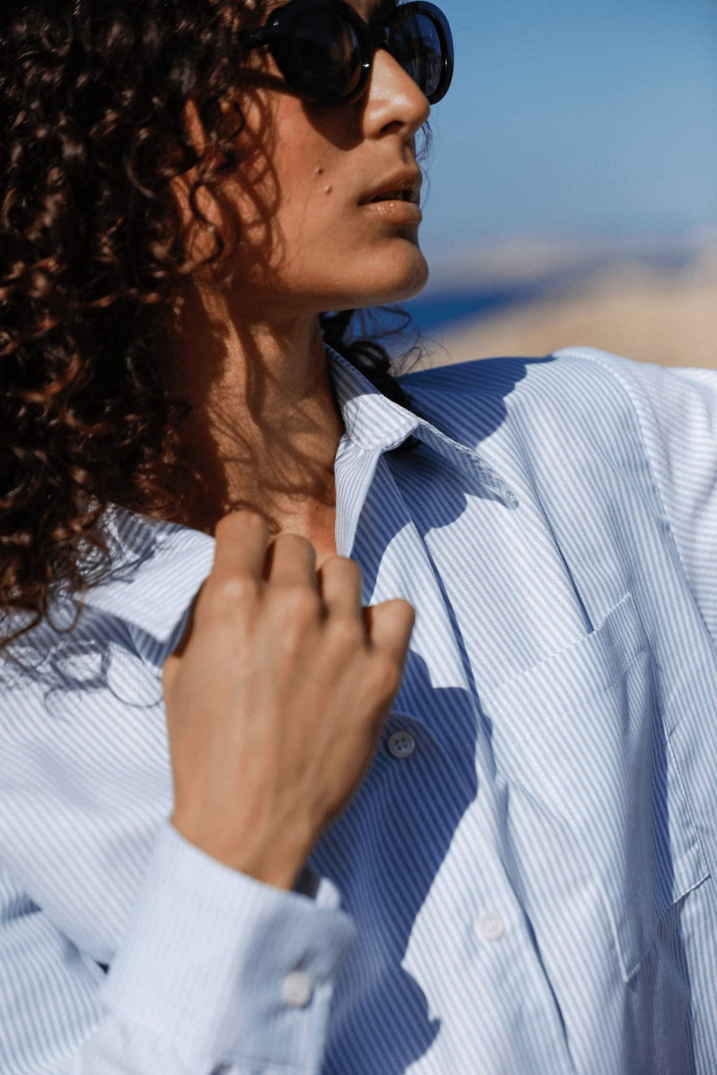 OVERSIZED ORGANIC COTTON SHIRT – BILLIE