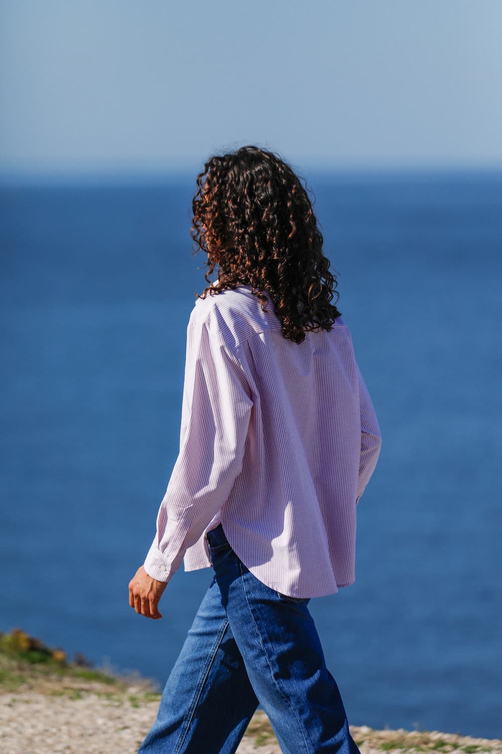 Chemise oversize en coton bio - Billie - Huguet Paris