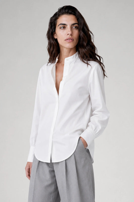 Giulia officer collar shirt