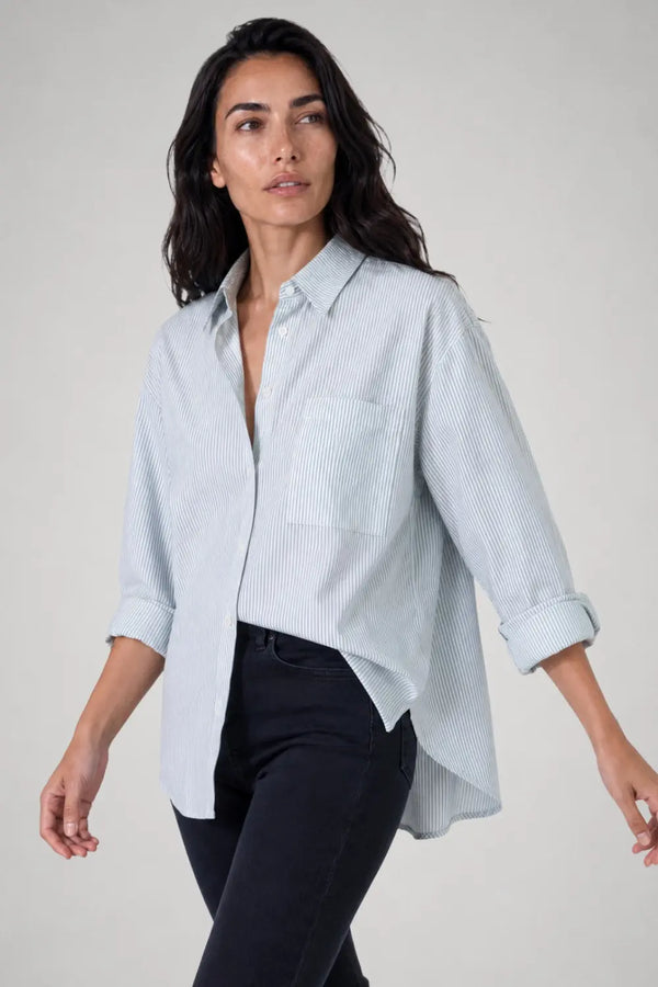 Chemise oversize en coton biologique - Billie