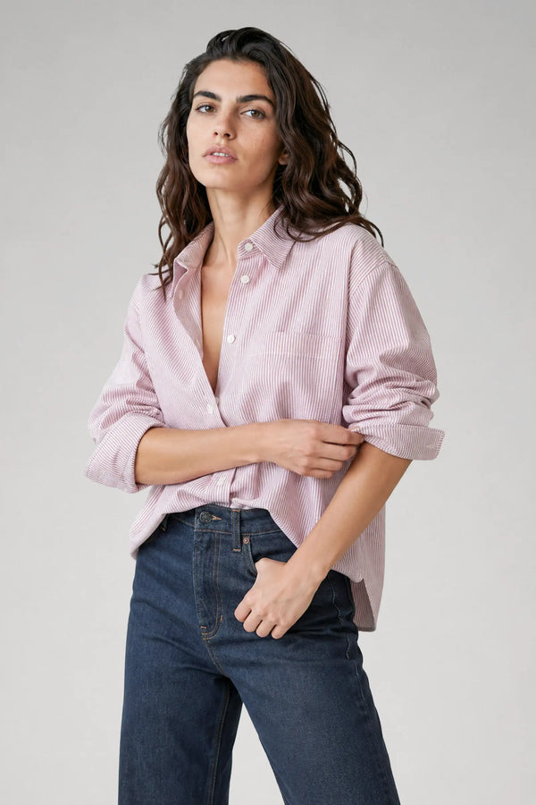Chemise oversize en coton biologique - Billie