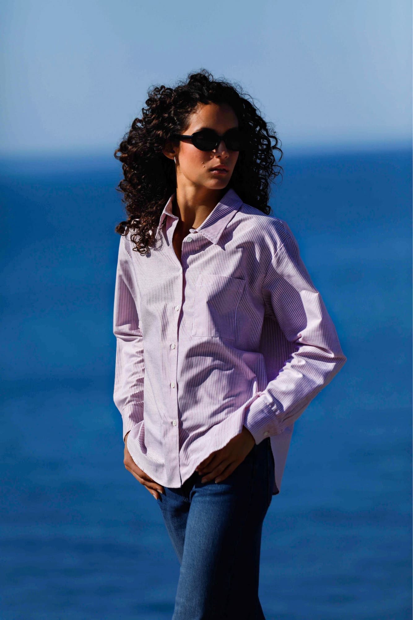 OVERSIZED ORGANIC COTTON SHIRT – BILLIE