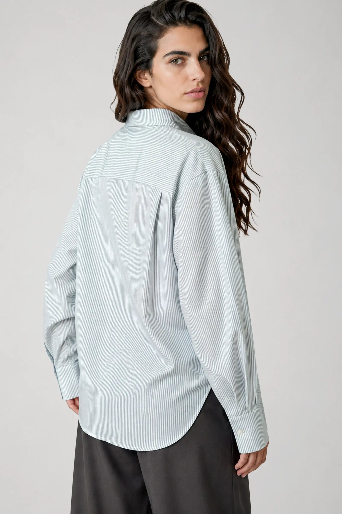 Chemise oversize en coton biologique - Billie