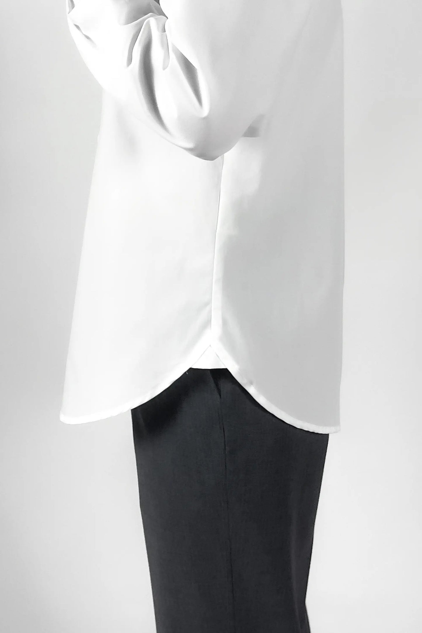 Chemise blanche en popeline de coton - Emy