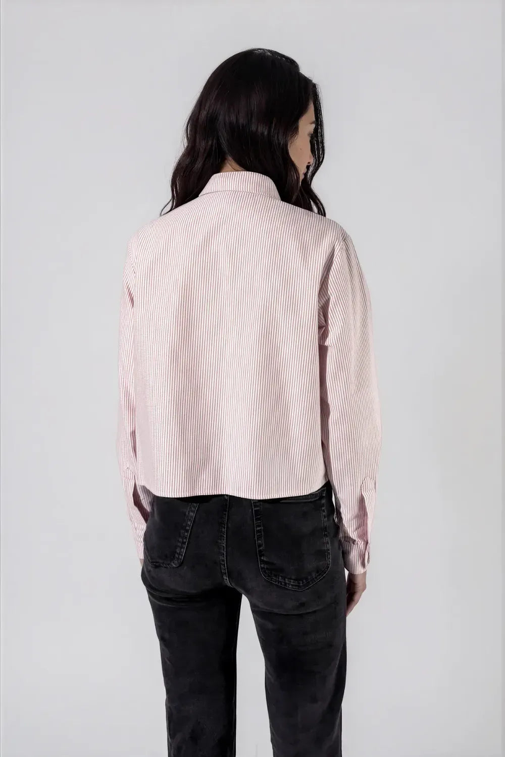 Chemise courte en oxford de coton - Alma