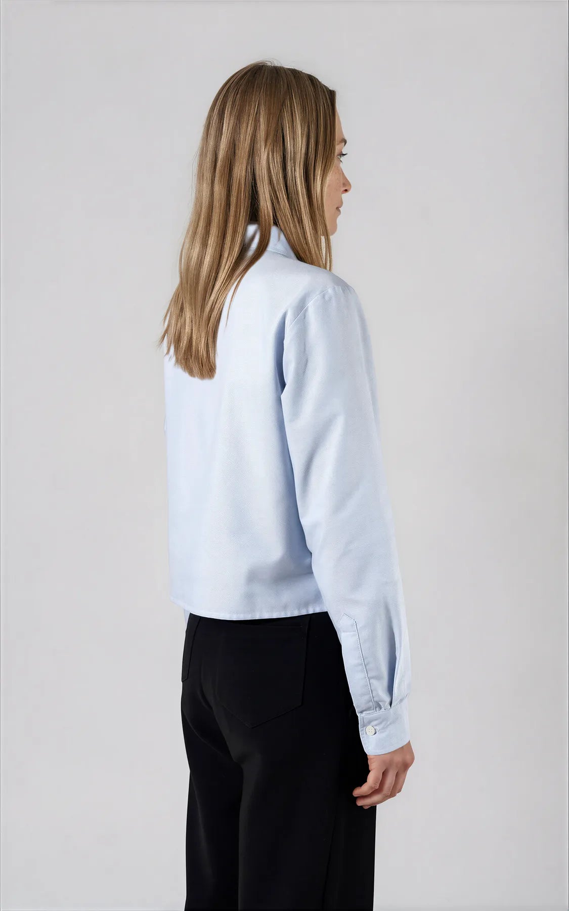 Chemise courte en oxford de coton - Alma