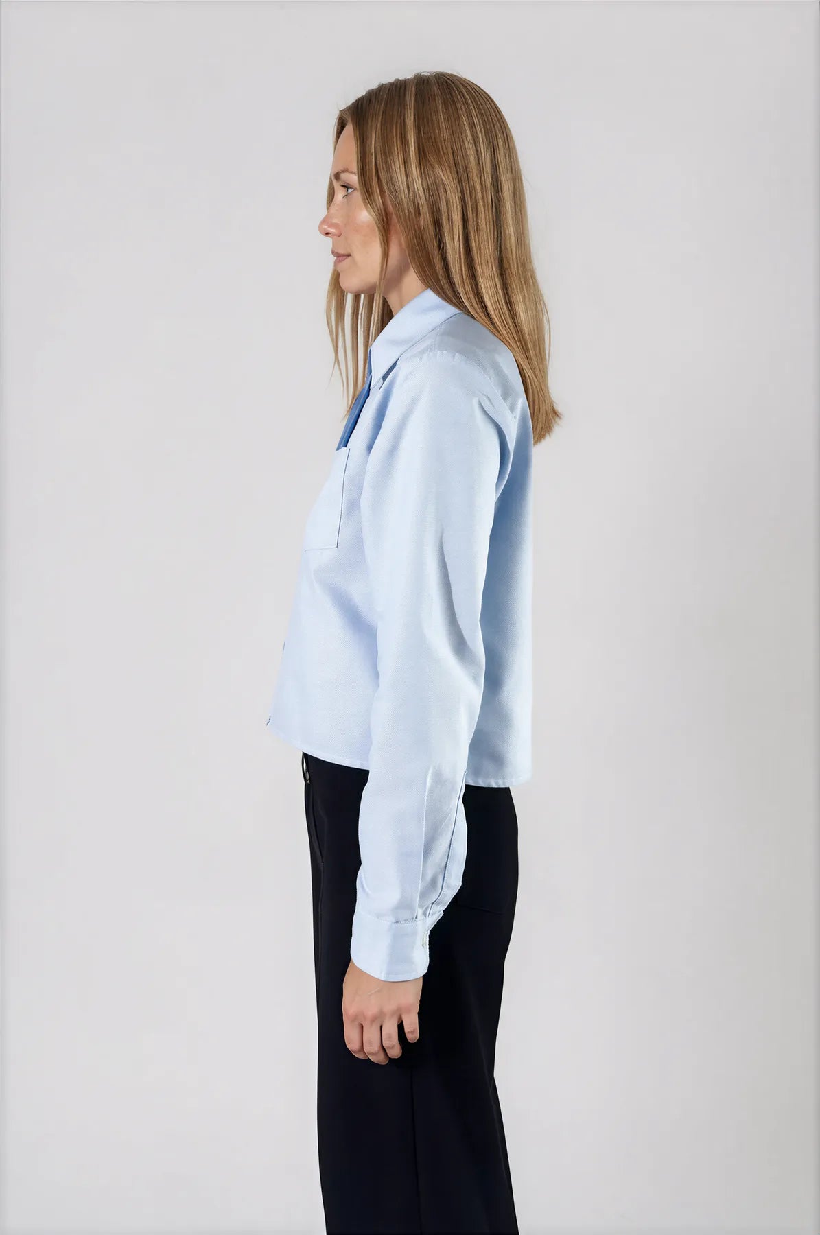 Chemise courte en oxford de coton - Alma