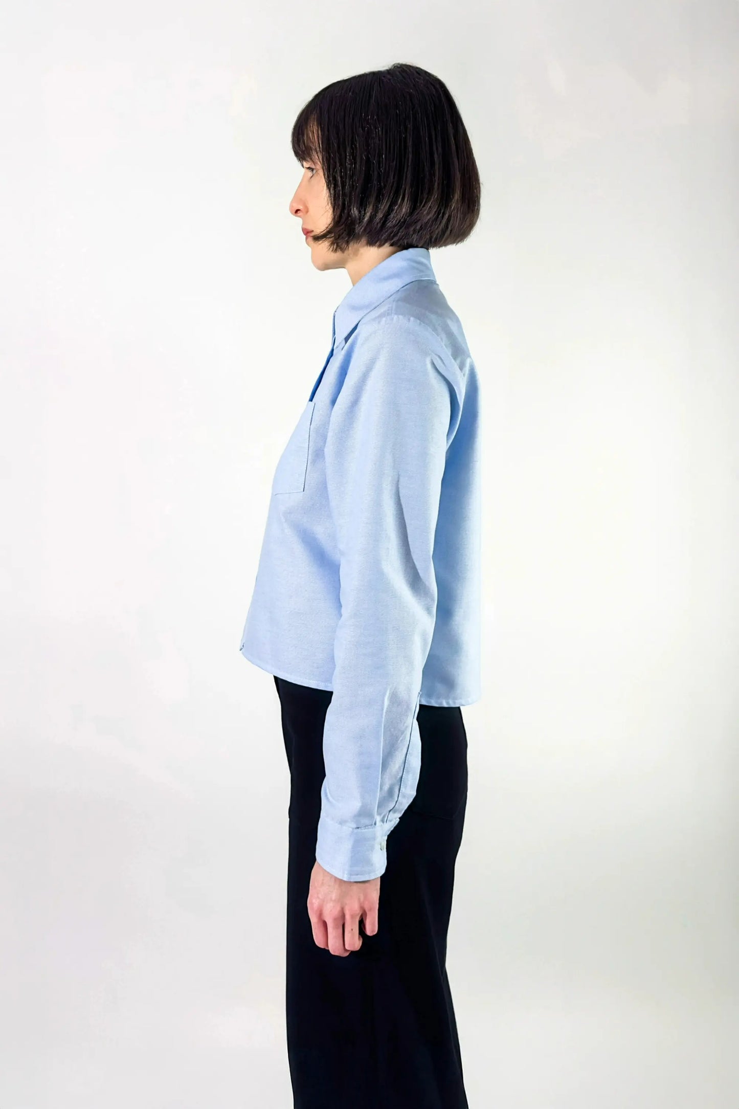 Chemise courte en oxford de coton - Alma
