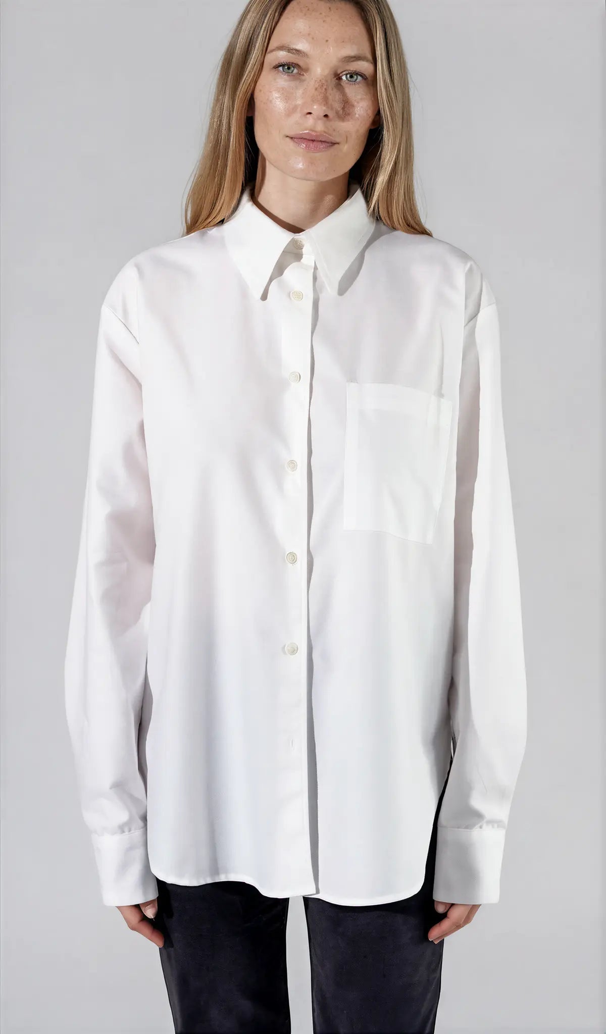 Chemise oversize en oxford de coton - Billie
