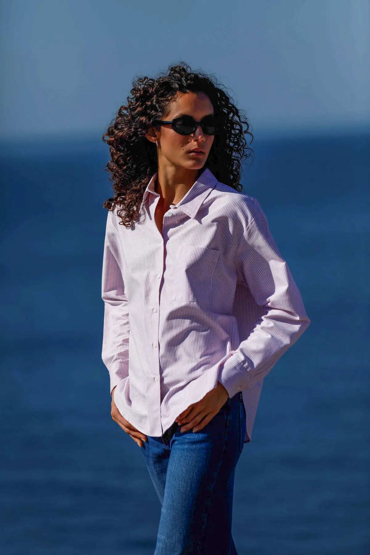 Chemise oversize en oxford de coton - Billie