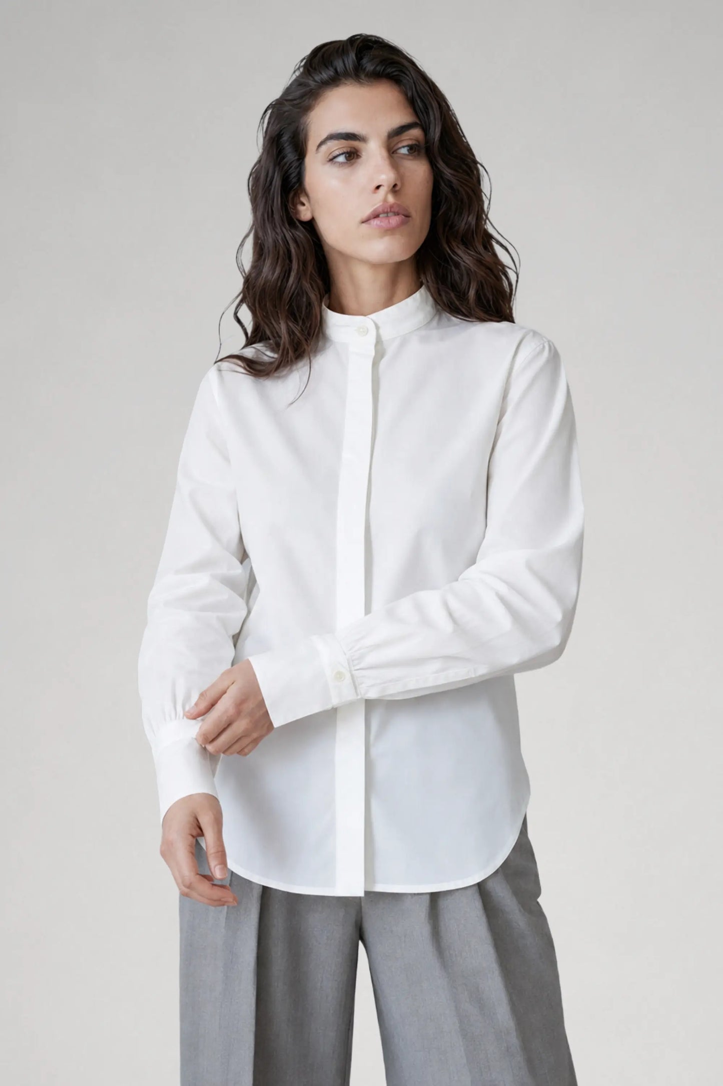 Giulia officer collar shirt