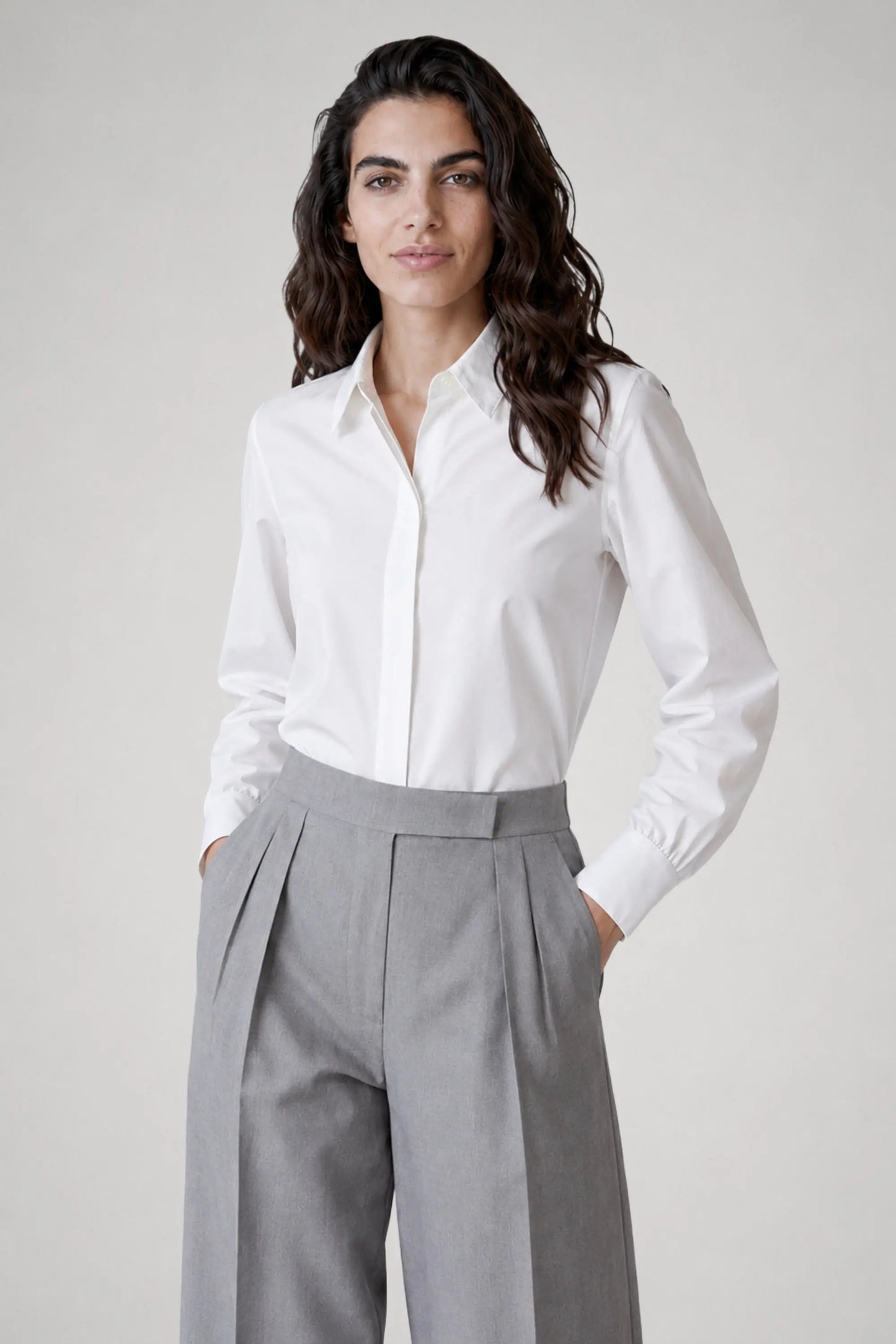 Raphaelle poplin shirt