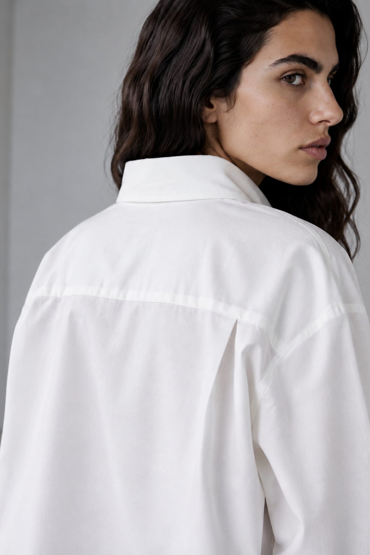 Chemise oversize en coton biologique - Billie