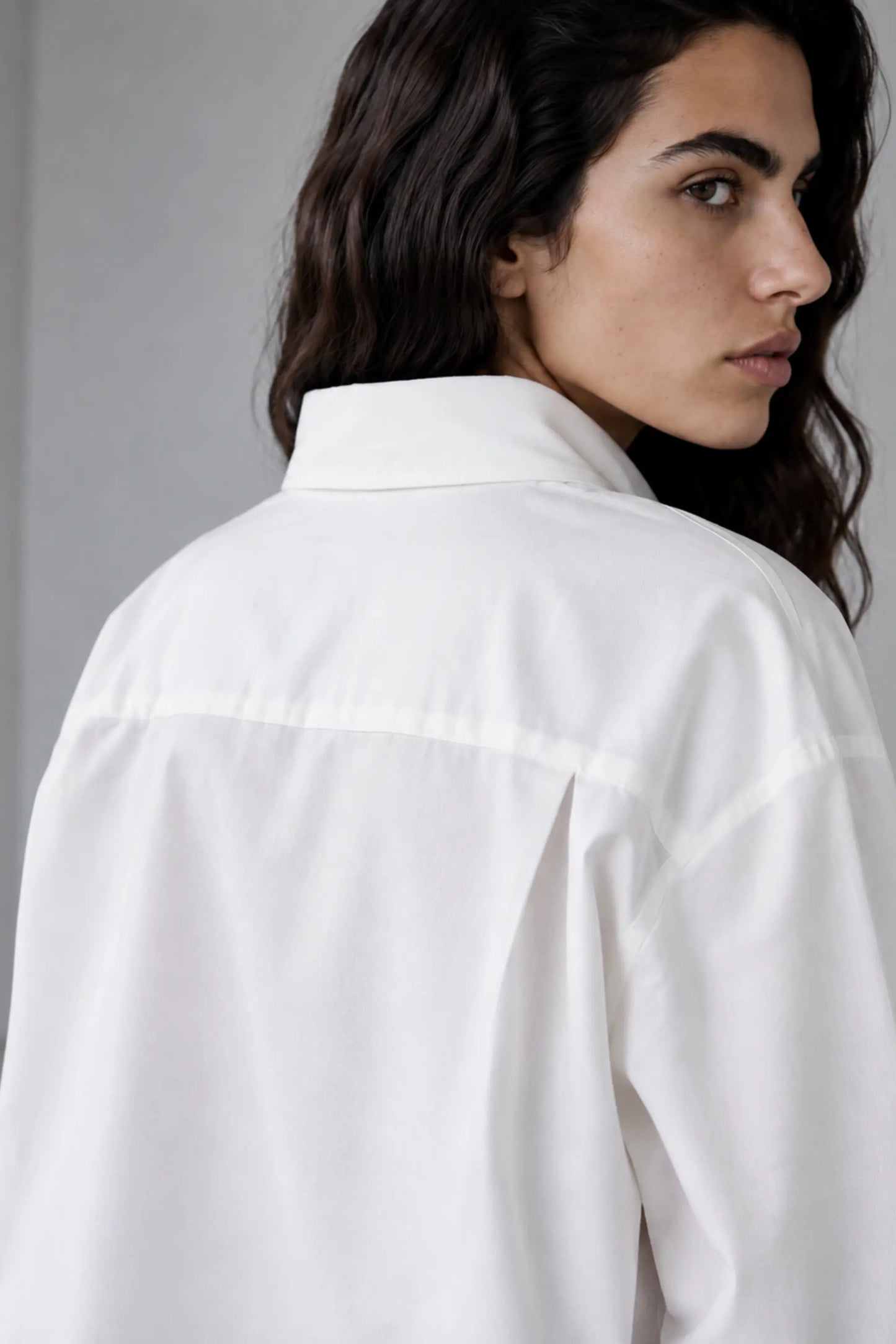 Chemise oversize en coton biologique - Billie