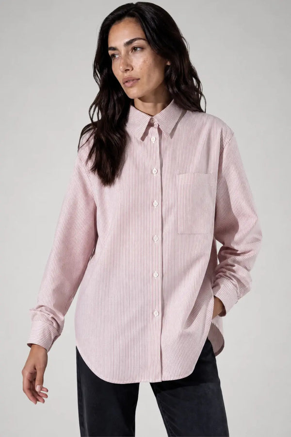 Chemise oversize en coton biologique - Billie