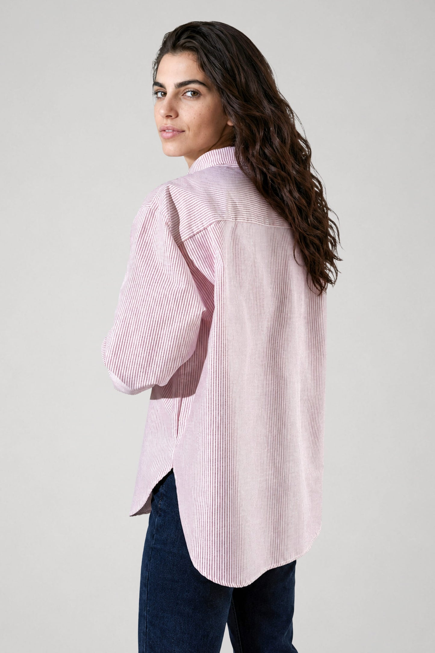 Chemise oversize en coton biologique - Billie