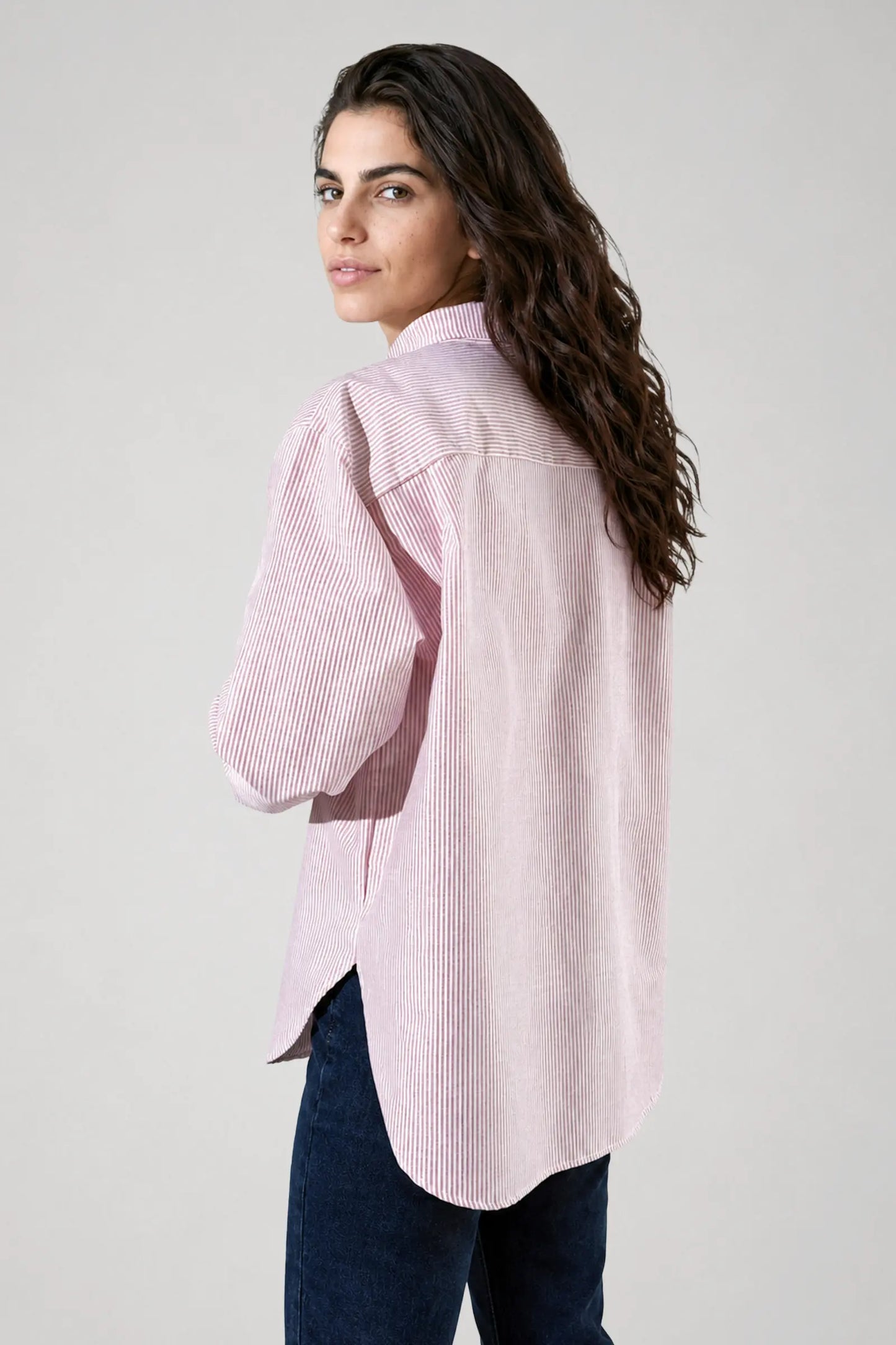 Chemise oversize en coton biologique - Billie